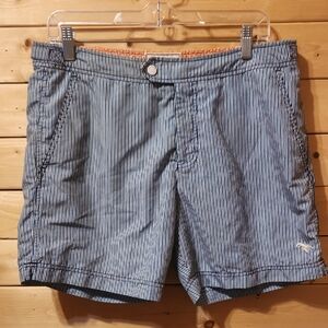 Mens Ted Baker Swim Shorts Size 3 Lined Beachware